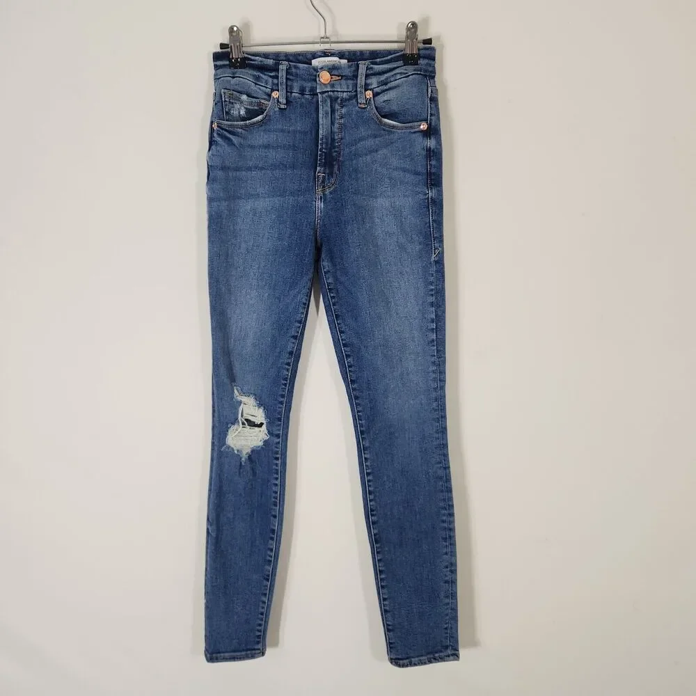 Good American Blue Jeans Good‎ Waist 2/26 GW873T